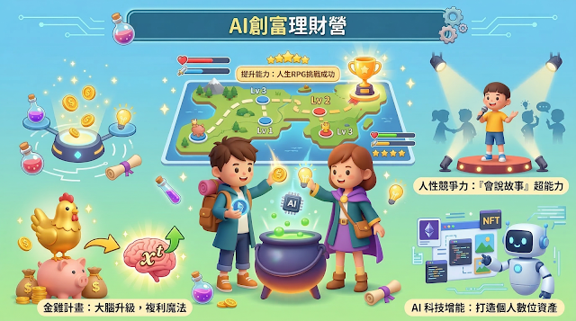 親子理財教練豬力安-AI創富理財營-學習重點